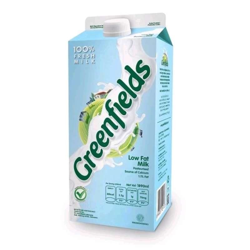 

Greenfields Fresh Milk Low Fat 1890 ml