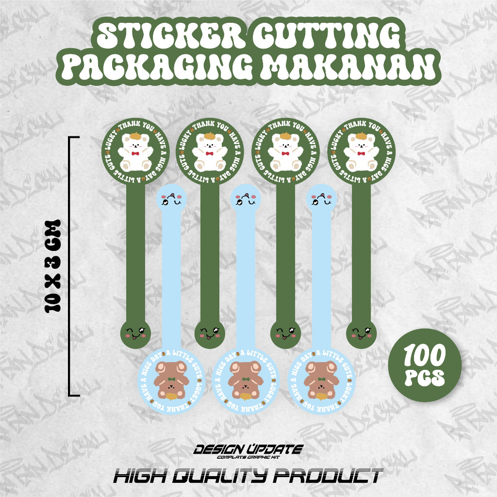 

(100 PCS) STICKER PENUTUP MAKANAN / SETIKER SEGEL / STIKER SEAL LABEL / STIKER BOTOL / STIKER BELT / STIKER TOPLES HIGH QUALITY