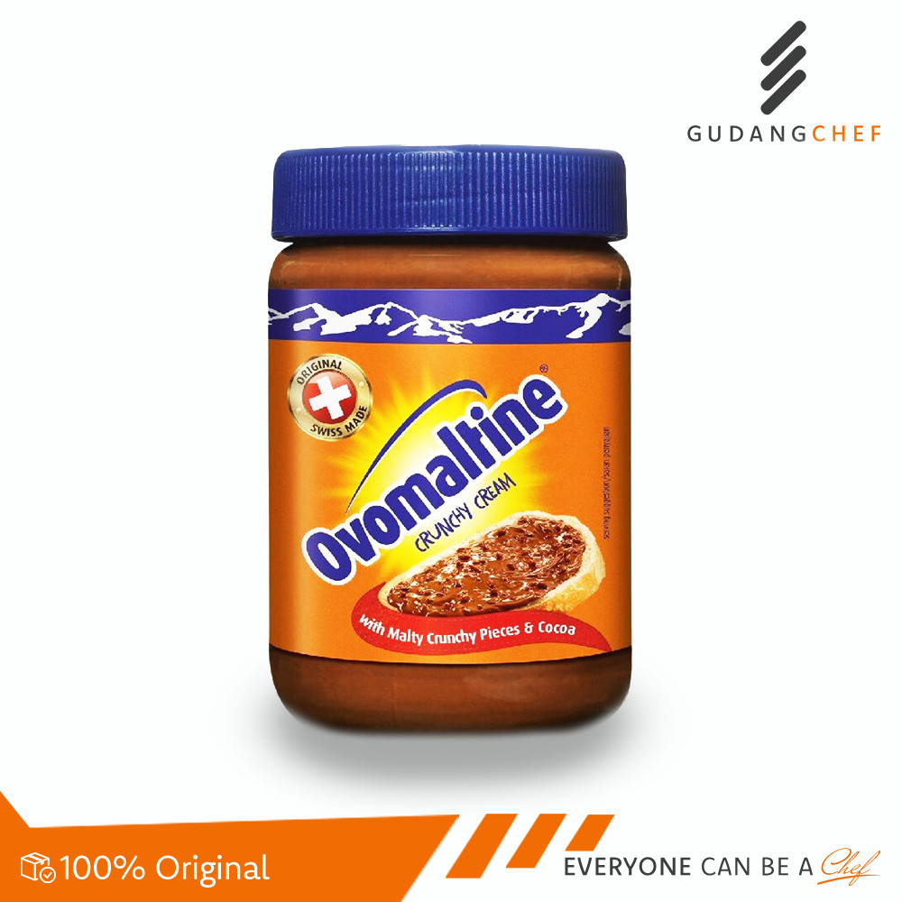 

Ovomaltine Crunchy Cream 680 gr - Selai Coklat dengan Crunch Renyah