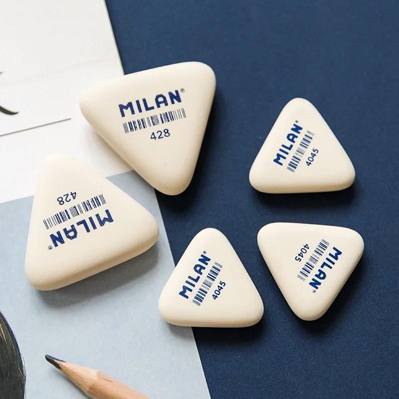 

1pcs Sketch Drawing Erasing Cute Students Eraser Triangle Rubber Erasers for Pencil Stationery Office School Fine Art Supplies