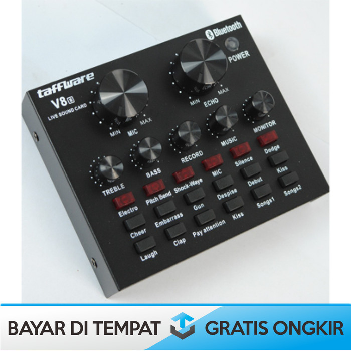 SALE - SOUNDCARD V8 PLUS TAFFRE ORINAL V8S PRO BLUETOOTH RECORDING SET - V8S