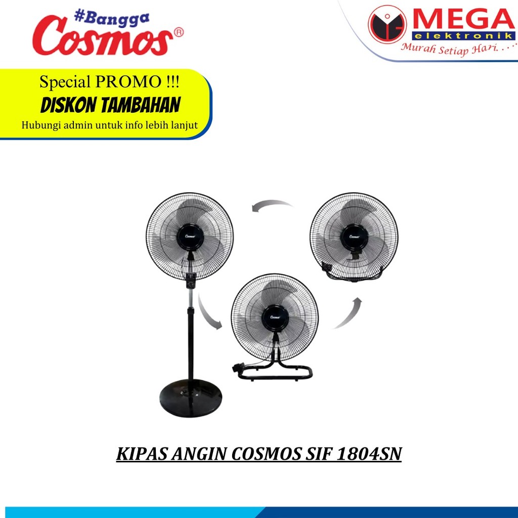 KIPAS ANGIN COSMOS SIF 1804SN