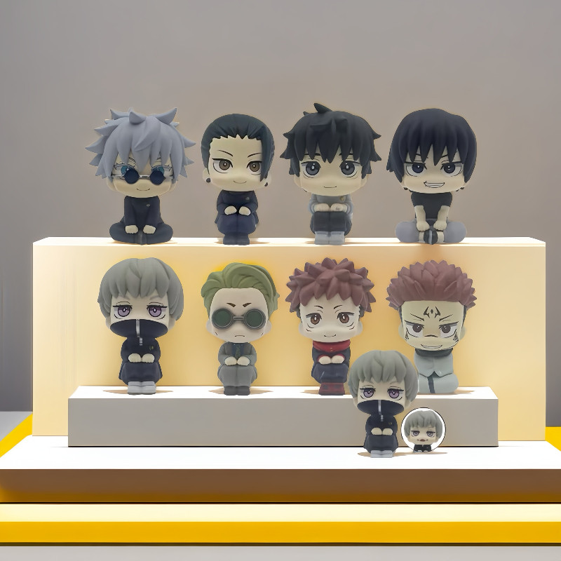 Anime Look Up Jujutsu Kaisen Satoru Gojo Geto Suguru Nanami Kento Fushiguro Megumi Figure PVC Model 