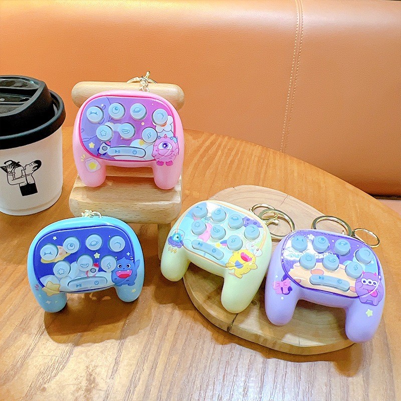 Level 999 Pop It Elektrik Led Pop It Mesin Game Menghilangkan Stress Led Musik Terbaru