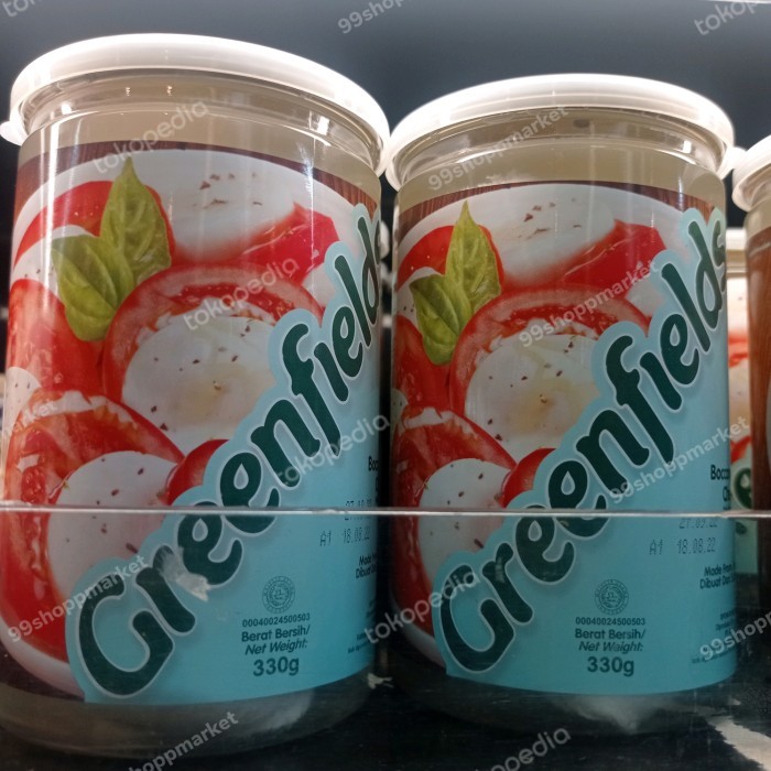 

Keju bocconcini greenfelds 330g (10 pcs)