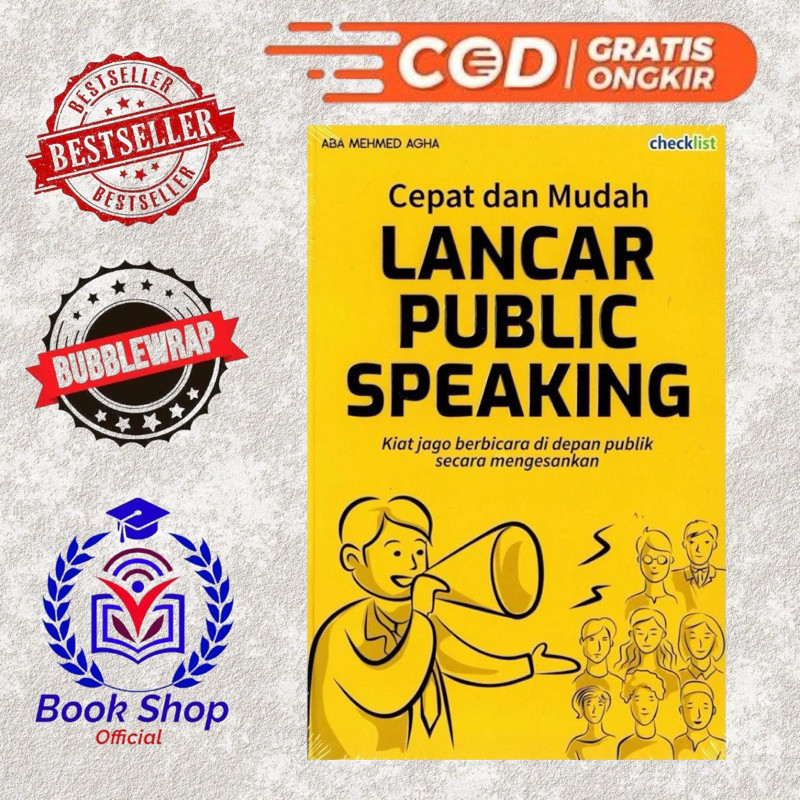 

Buku Cepat dan Mudah Lancar Public Speaking