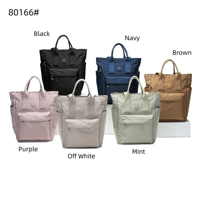 "R.V.Shop" - DISKON Tas Ransel Wanita Haruica Bag 80166 Tas Tote Bag Tas Ransel - Black