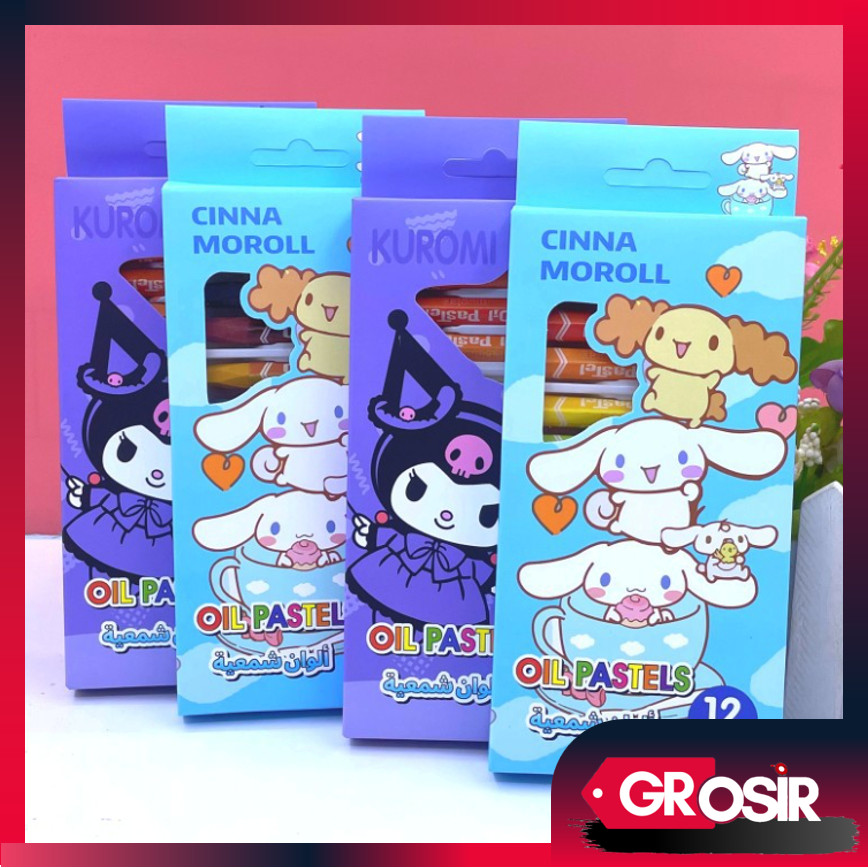 

Grosir - S6357 Crayon Oil Pastel Motif Karakter Lucu / Alat Tulis Krayon Mewarnai Anak Sekolah / Crayon Oil Pastel Motif Kartun