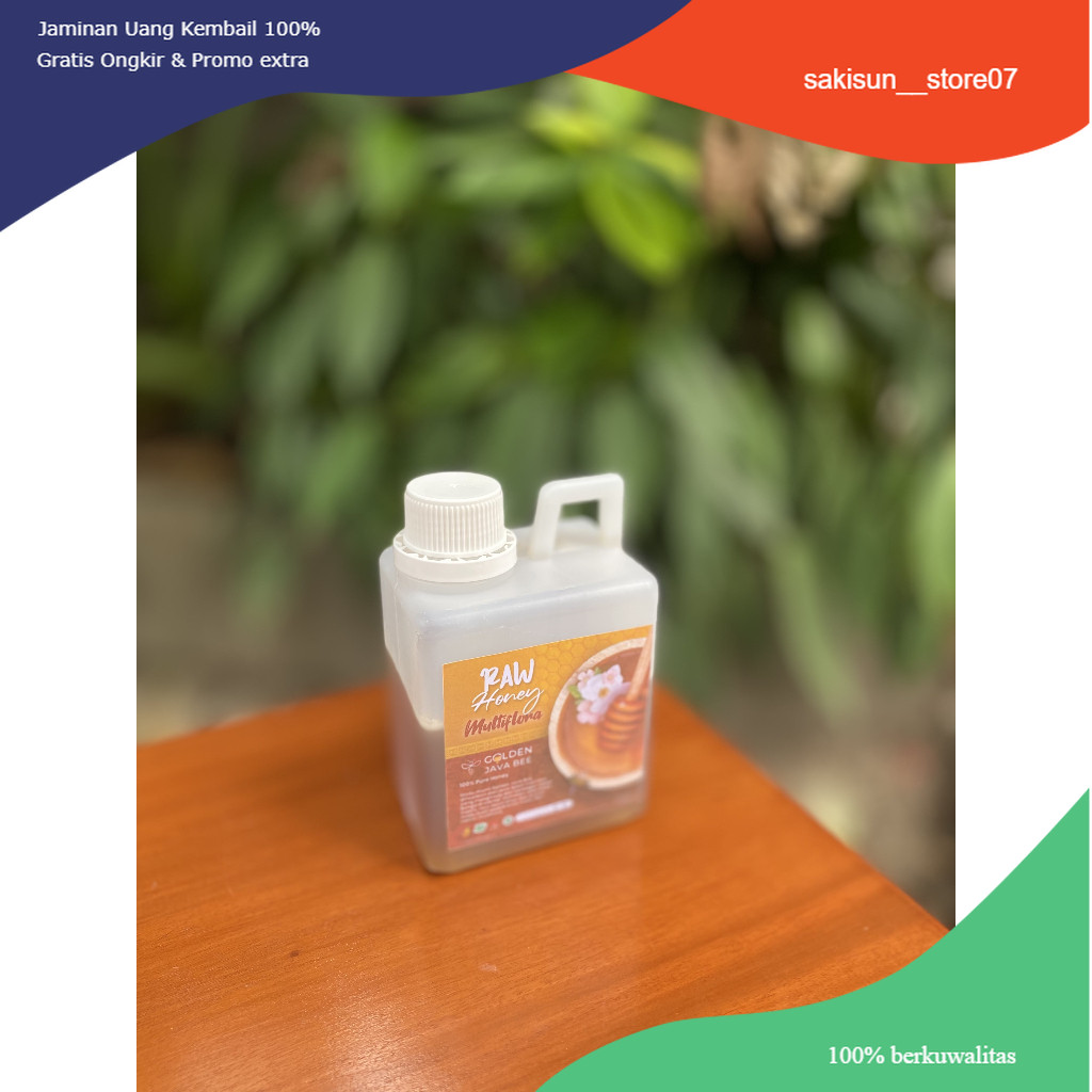 

( 500 GR ) Raw Honey Multiflora / Madu Multiflora