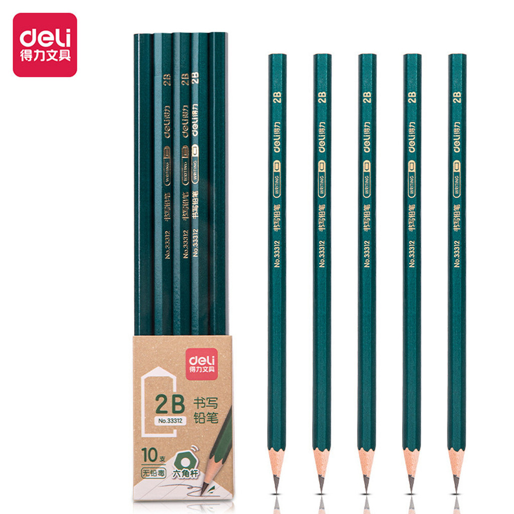 

Grosir Termurah Deli Pensil 2B isi 10pcs