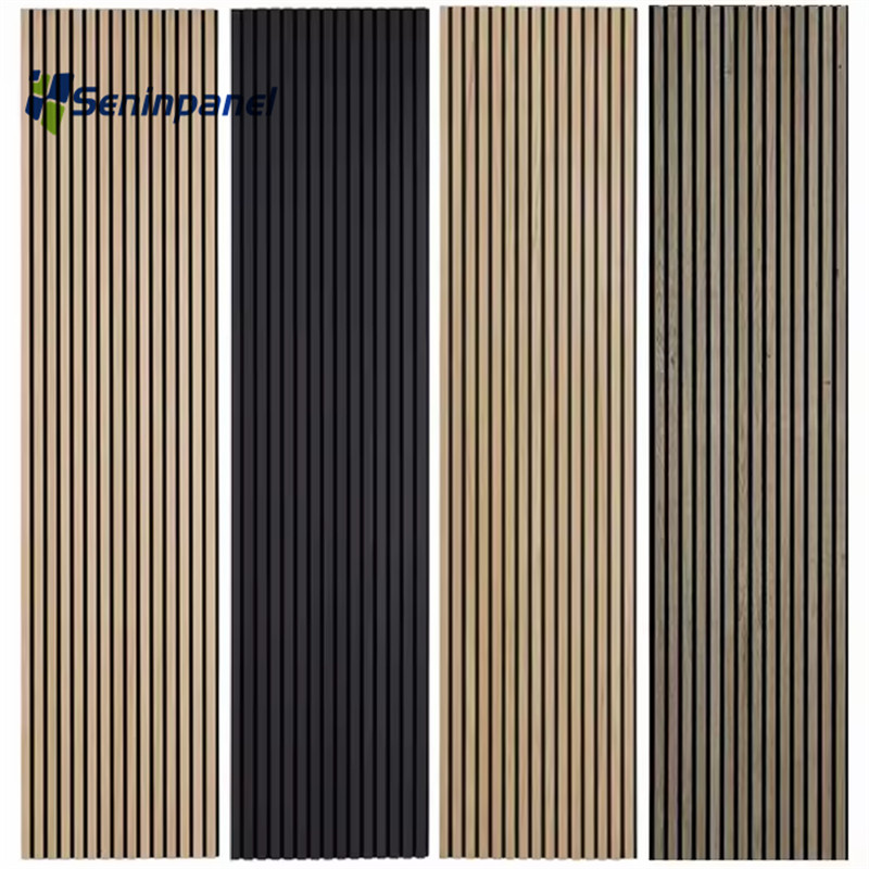 Acoustic Wall Panel Acoustic Wooden Wall Slat Soundproof Wall Panels Polyester Acoustic Panel Akupan