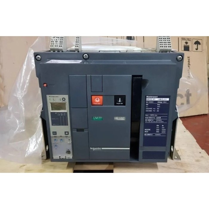 ACB Schneider NW32H1 3P 3200A Schneider Manual Asli Original