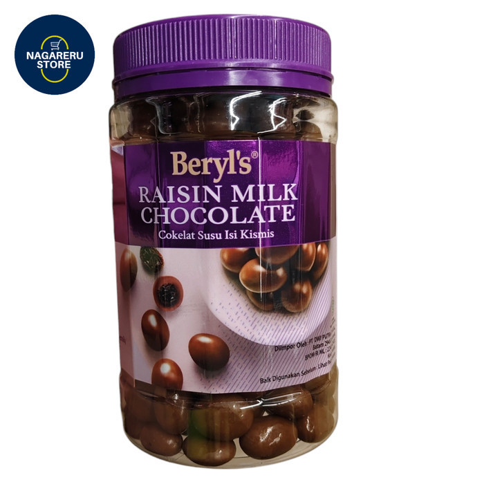 

Beryl's raisin milk chocolate (coklat susu isi kismis) 450gr
