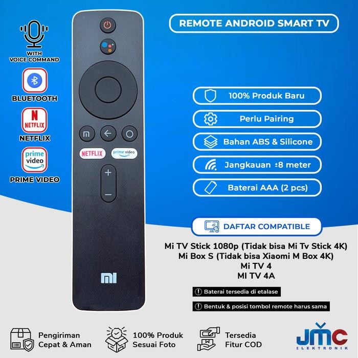 CT99 Remot Remote TV for Smart TV 4A / Box S / Stick Bluetooth