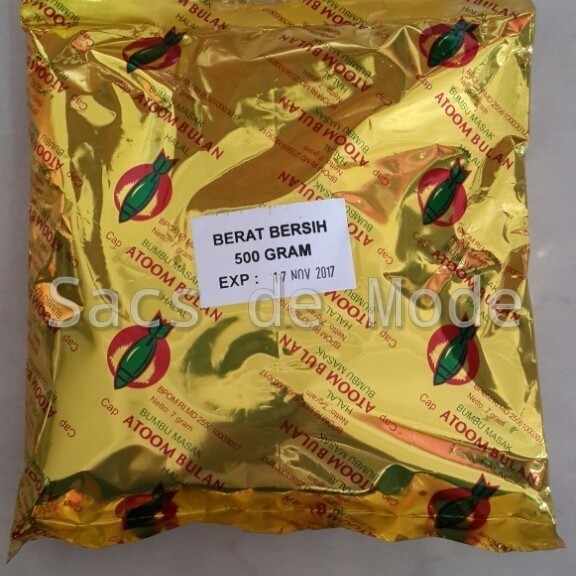 

[[Promo]]New Bumbu Masak Cap Atoom Bulan / Atom Bulan (500gr)