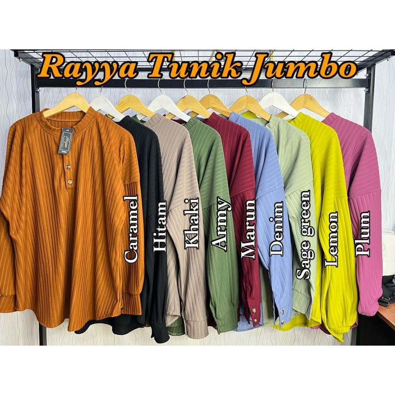 RAYA Tunik JUMBO Knit | Tunik JUMBO | Tunik XL - XXXXL | Tunik Knit Premium | Tunik Bigsize | Tunik 