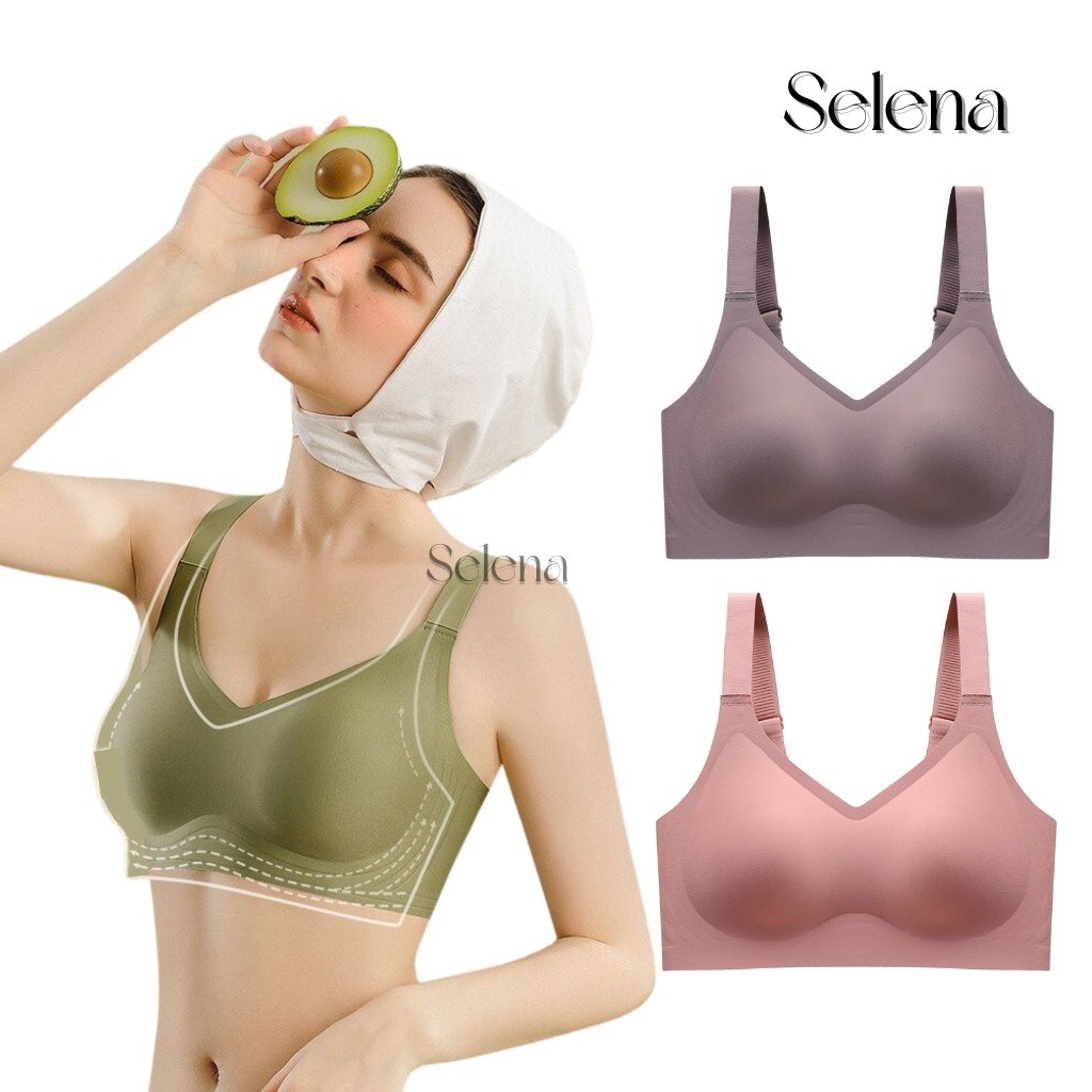 YOUR PANTY Coleen Bra Seamless Push Up BH Wanita Busa Tipis