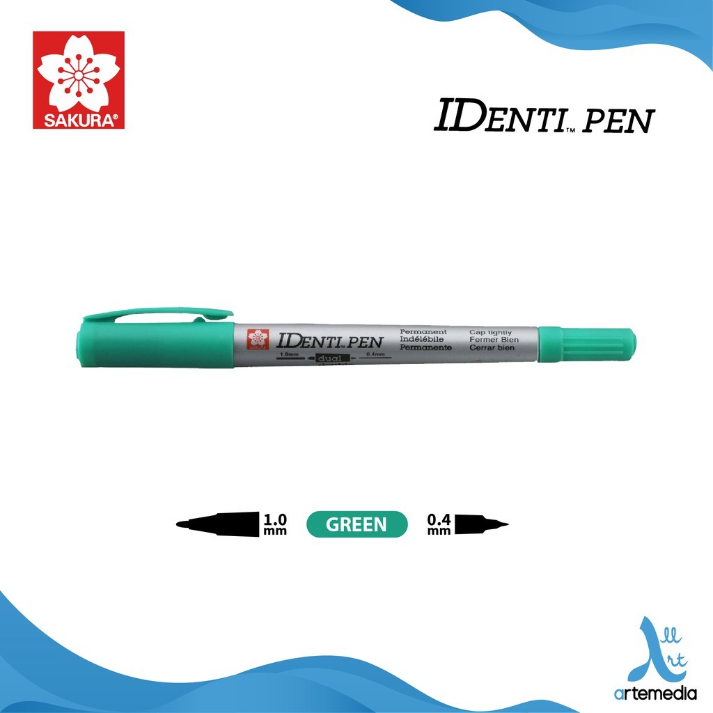 

Gramedia Surabaya - Sakura IDenti Pen Dual Point Permanent Marker XYK-T29