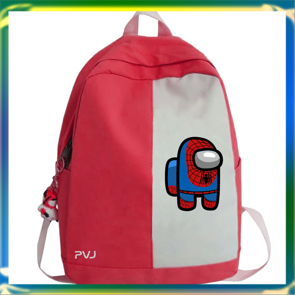 SM Tas Ransel Motif Spiderman - Among Us Tas Anak Laki Laki Fashion Kids 28 A1