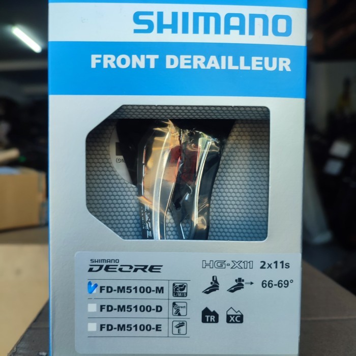 FD / FRONT DERAILLEUR Shimano DEORE M5100-M MID CLAMP