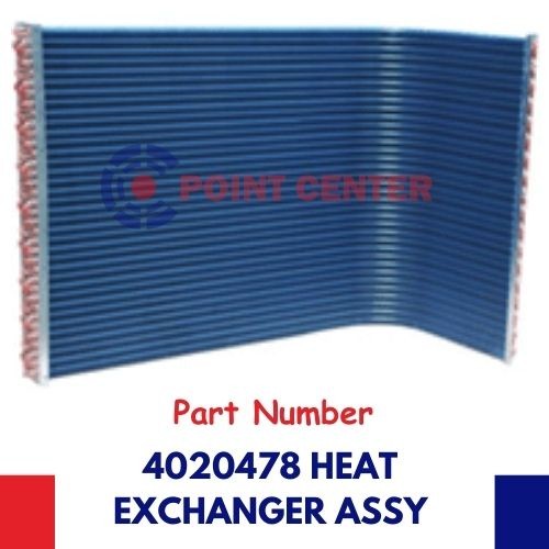 TERHEMAT 4020478 HEAT EXCHANGER ASSY UNIT RKQ20SVM4 RKQ15SVM4 RKQ25SVM4 / Sparepart Daikin Original