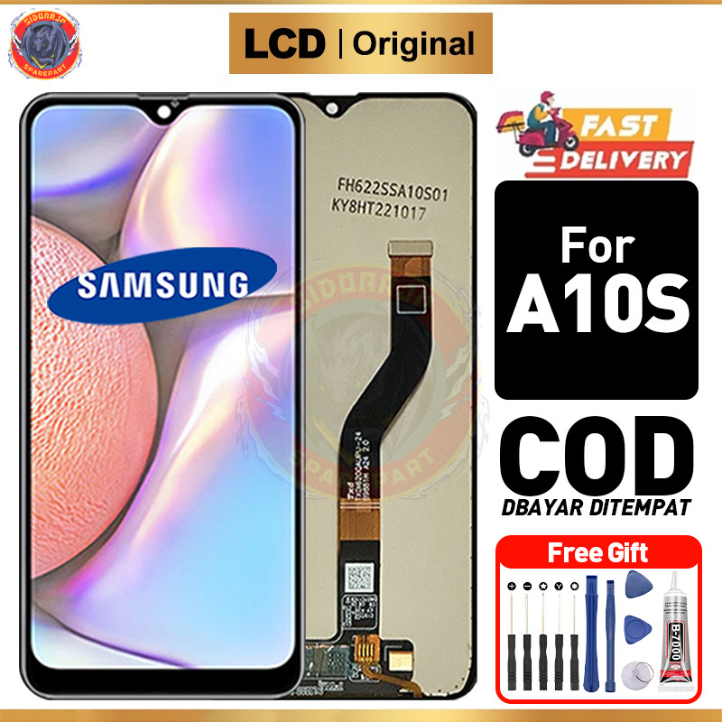 LCD SAMSUNG A10S Original 100% Fullset ori asli hp Touchscreen Murah For Glass Touch Screen Digitize