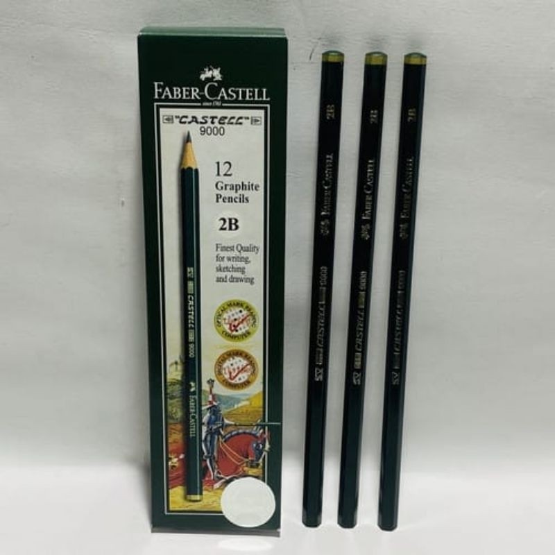 

harga grosir pabrik PENSIL FABER CASTEL 2B UJIAN COMPUTER (12 pcs)