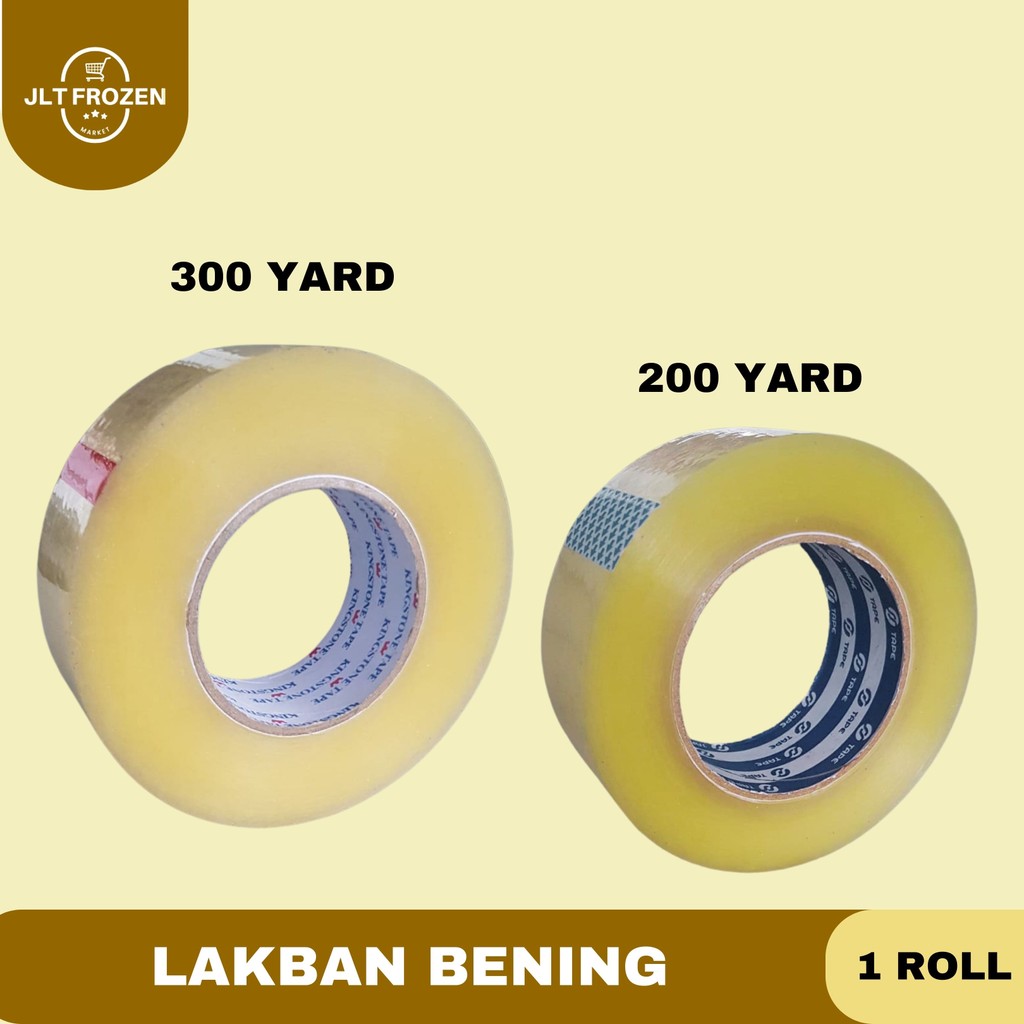 

Lakban Bening Solatape / Solasi / Isolasi 45 mm x 300 yard x 45 micron / Lakban Ekonomis / Murah