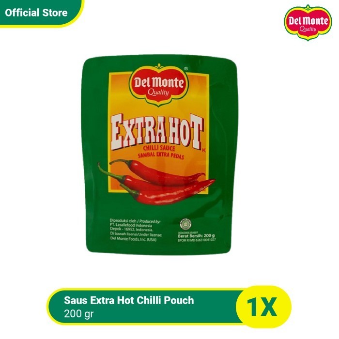 

[[New Arrival]] GIFT - Delmonte Saus Extra Hot Chilli Pouch 200gr