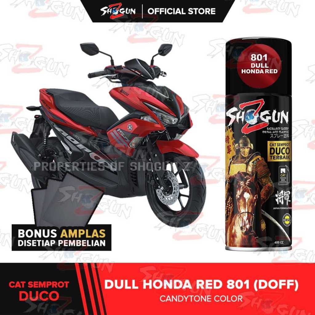 Cat Semprot Cat Semprot Motor Shogun Z Paint Merah Doff - Dull Honda Red 801/ Warna PCX Spray Paint