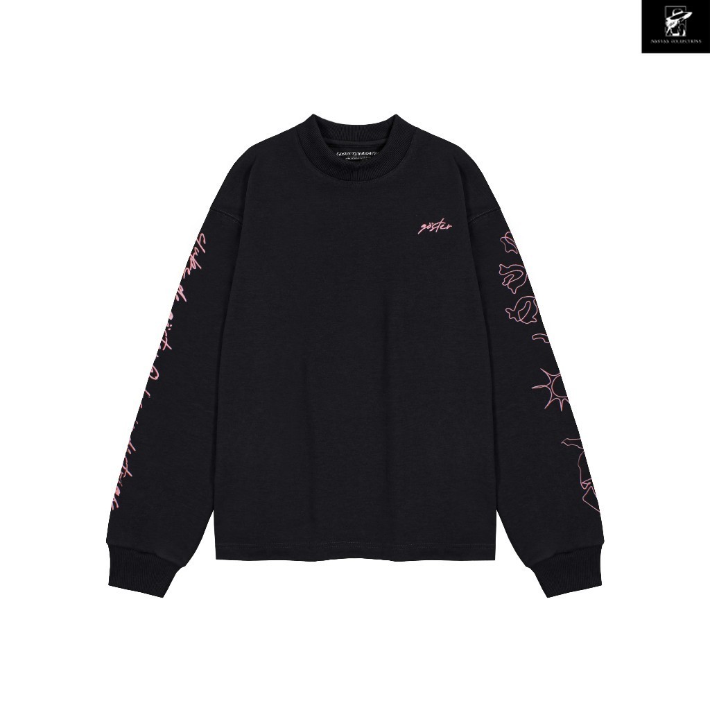 Goster T-Shirt Long Sleeve - Genova Black