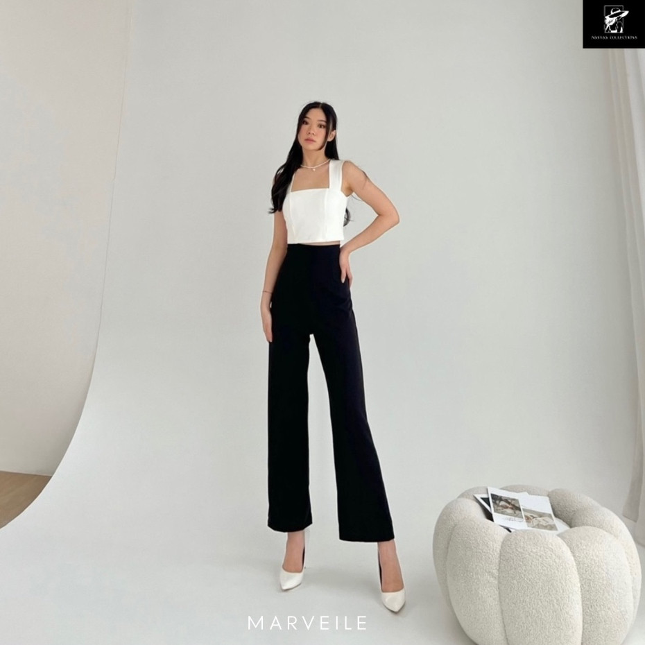 [ Marveile ] Maxy Cullote / Cullote Wanita (SLIM CUT & HIGHWAIST)