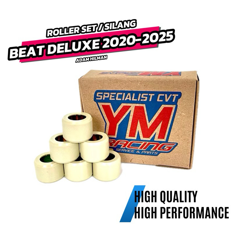 nanisumar8.allshopROLLER SET / SILANG BEAT DELUXE 2020-2025 7-8-9-10-11-12-13-14 GRAM YM RACING / AD