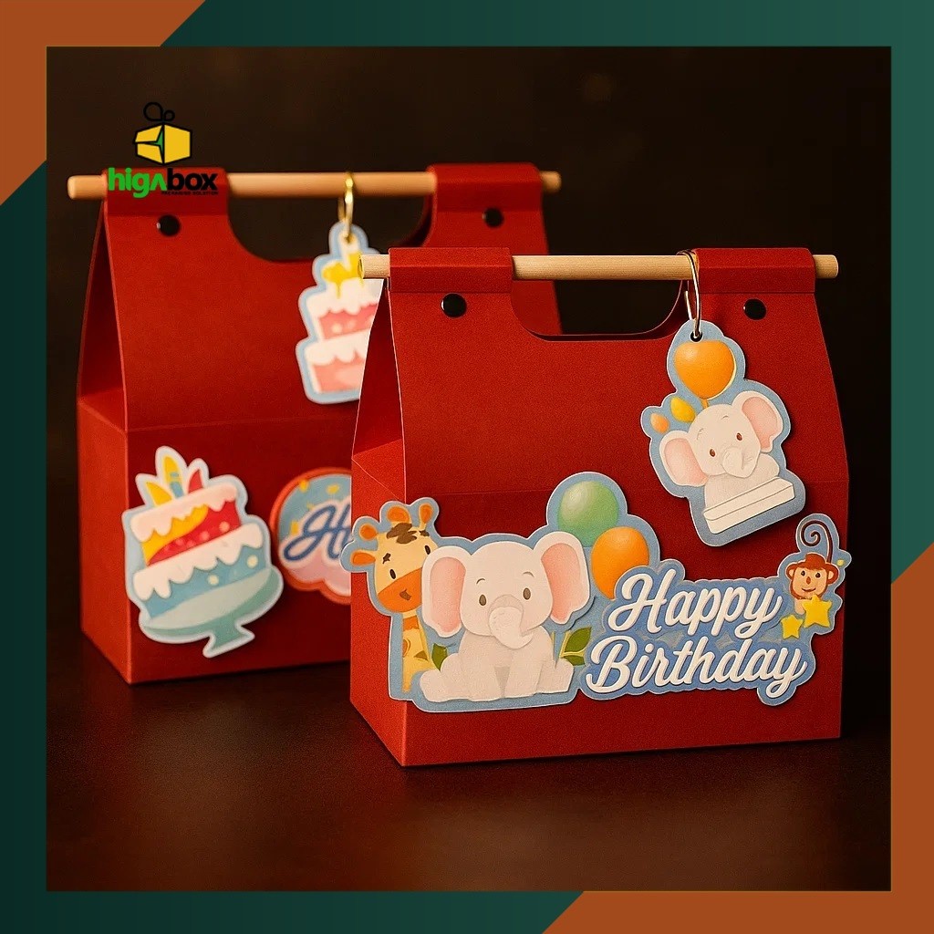 

Kotak souvenir ulang tahun anak / Goodie bag Birthday / Kotak Ulang Tahun Karakter Gajah / Kemasan Bingkisan Ulang Tahun Anak Eksklusif / Kotak Hadiah Birthday / Box Happy Birthday / Paperbag Souvenir / Paper Bag / Godiebag | CC17