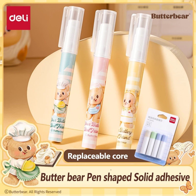 

Deli x Butterbear Lem Stick / Glue Stick - HY505
