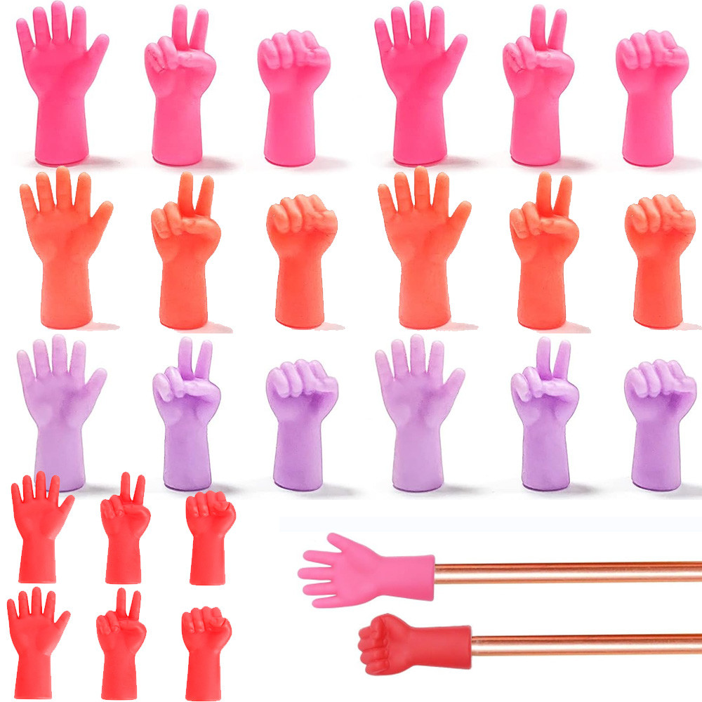 

6pcs Knitting Needle Stoppers Knitting Needle Point Protectors Tip Covers Crochet Knitting Craft Needle Caps Supplies Accessorie