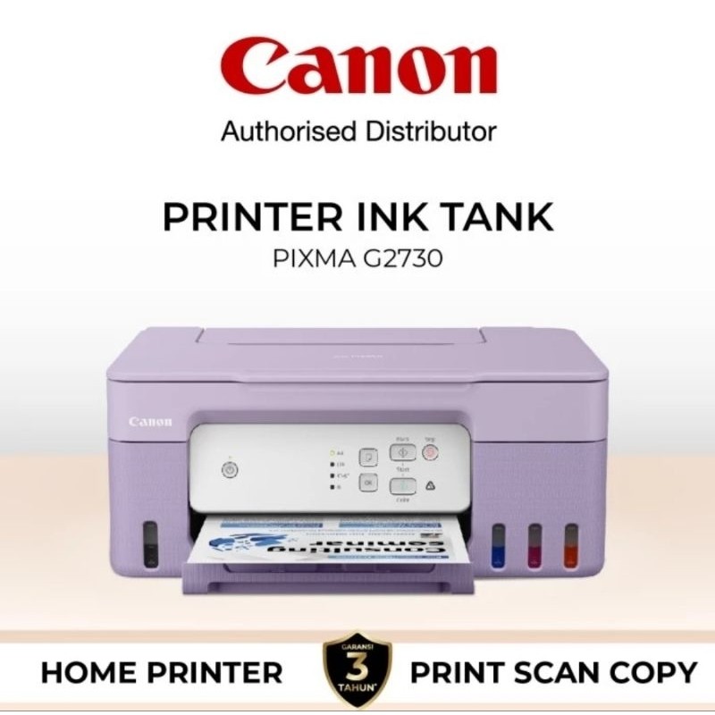 

Printer Canon Pixma G2730 G-2730 All in One Garansi Resmi