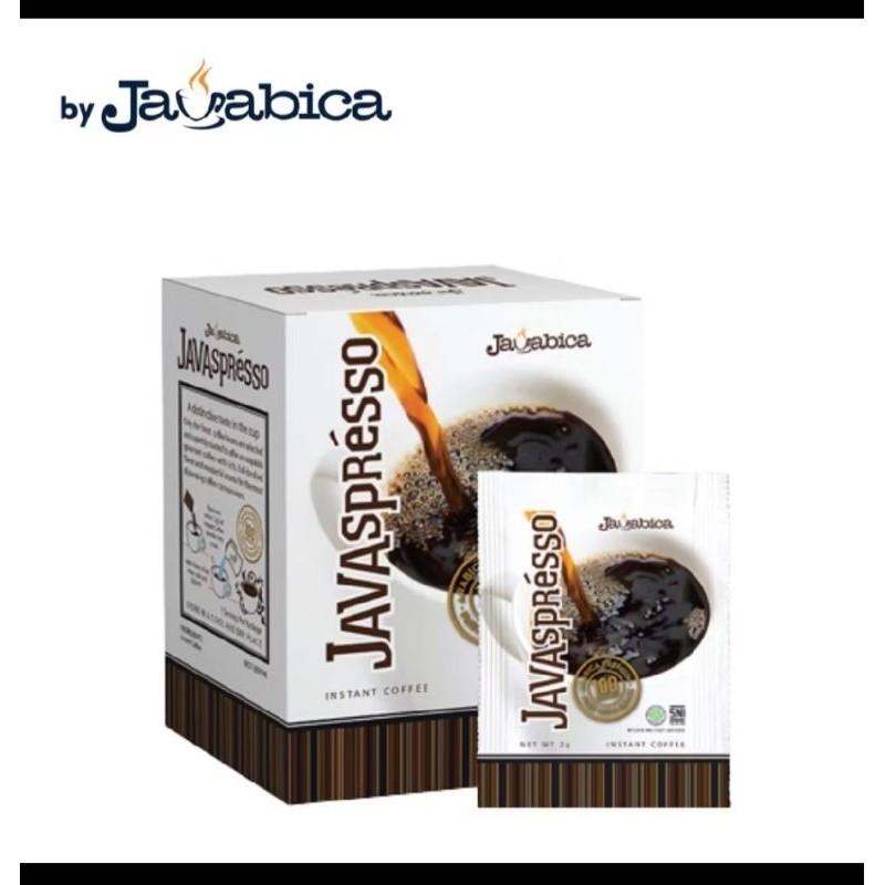 

[isi 10pcs /25pcs] Javapresso Javaspresso JAVABICA espresso sachet 2g