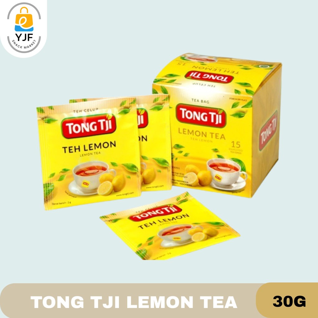 

Tong Tji Lemon Tea / Teh Celup Rasa Lemon 30g Isi 15 Bag
