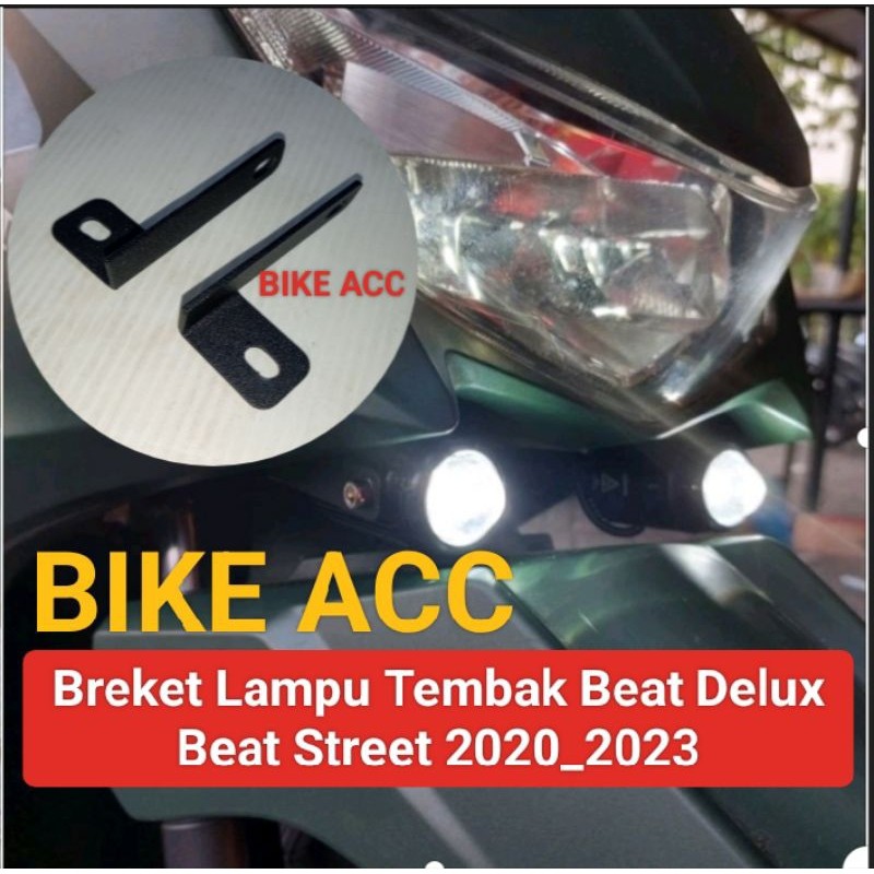 Breket Foglamp Beat Delux Beat Street 2020_2023 Breket lampu Tembak Beat Delux