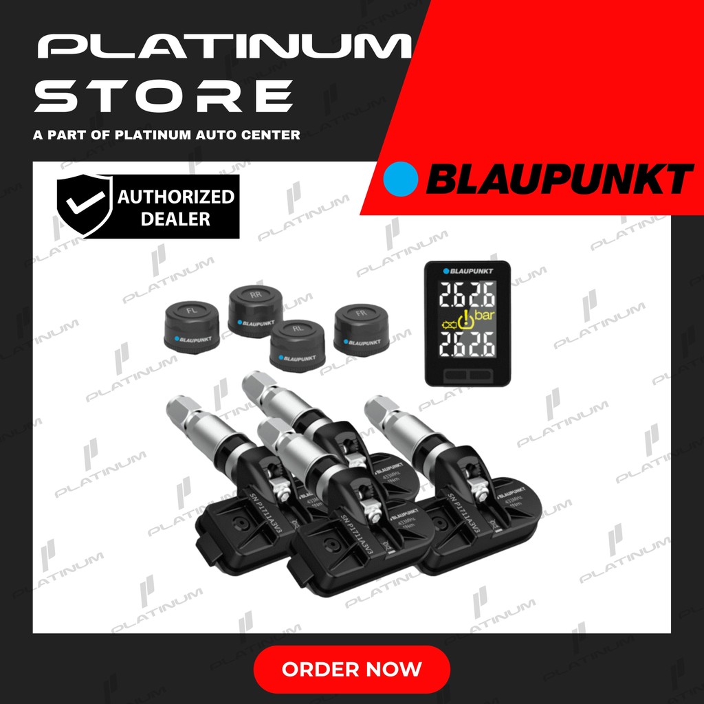 Blaupunkt TPMS TY 1.0 Toyota – Sensor Tekanan Ban Mobil Wireless | External & Internal Sensor