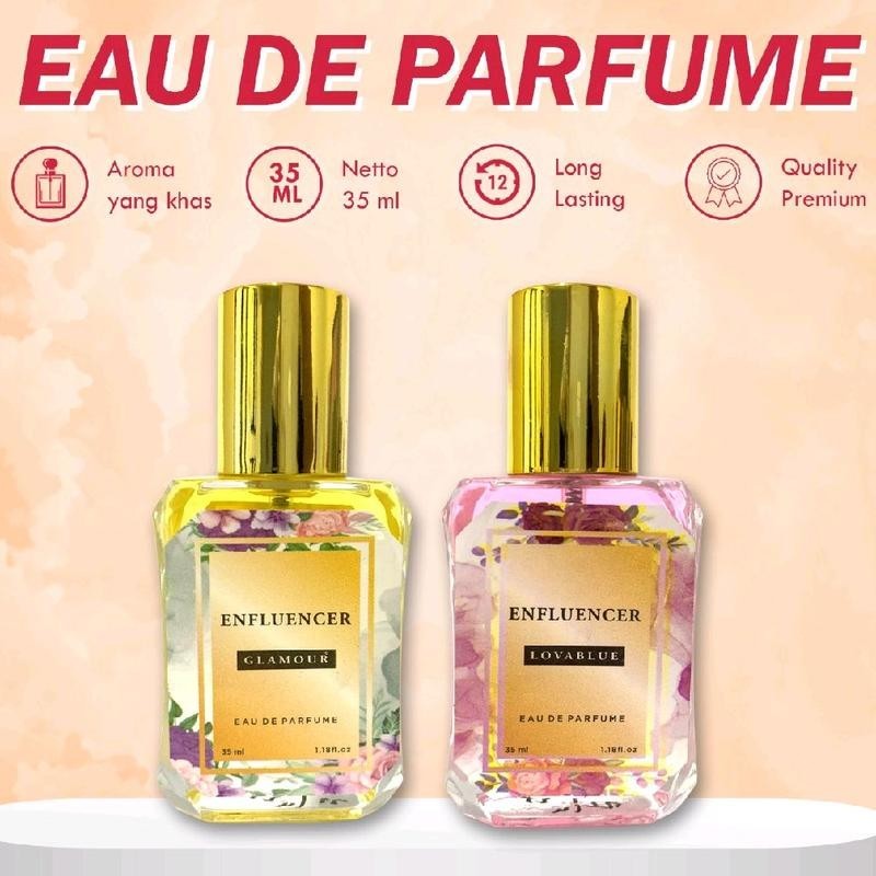 [MOMO] Paket 2 aroma bestseller harum viral trending parfume enfluencer parfume wanita fresh tahan l