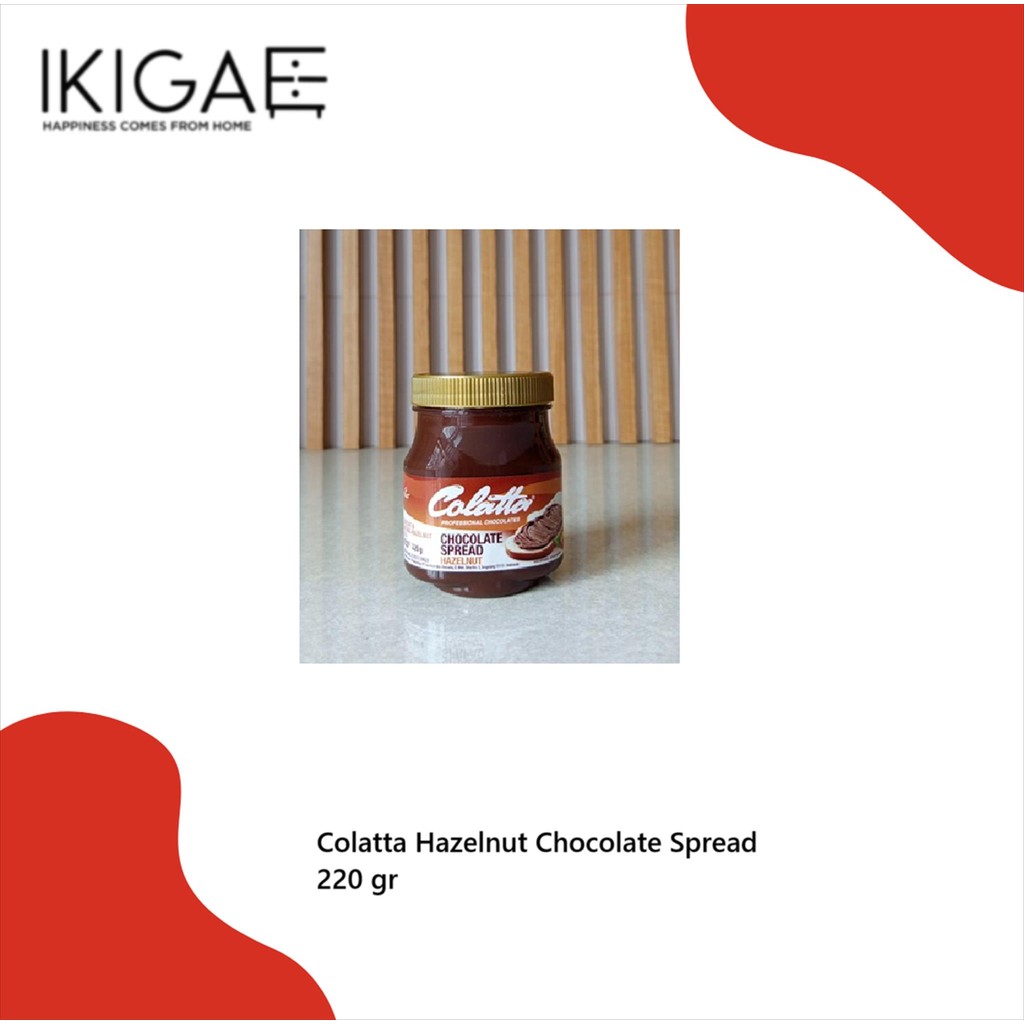 

COLATTA HAZELNUT CHOCOLATE SPREAD / SELAI COKELAT 220 GR
