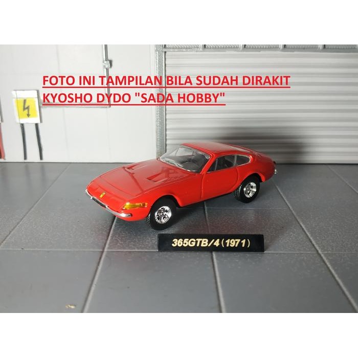 Dydo Kyosho  Diecast Skala 1/64 Ferrari 365GTB/4 1971