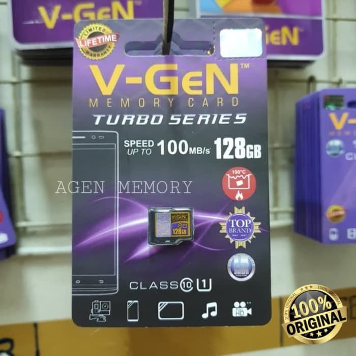 VGEN MICRO SD 128GB TURBO Class 10