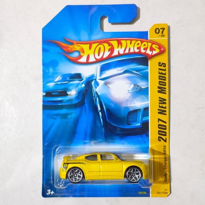 TR99 Hotwheels Hot Wheels Dodge Charger SRT8 SRT 8 kuning 2007 New Models