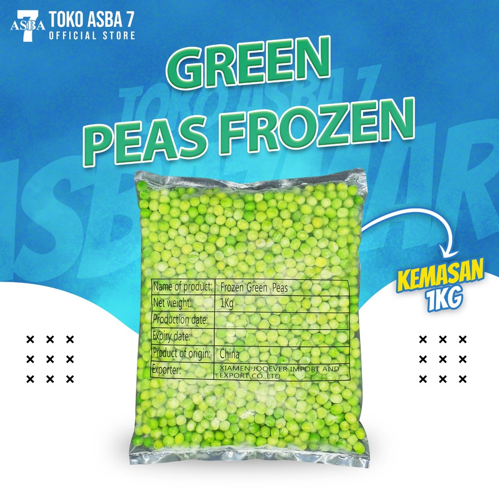 

GREEN PEAS FROZEN 1KG