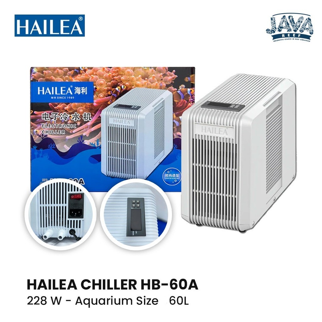 Hailea HB60A Mini Chiller Nano Aquarium akuarium kecil