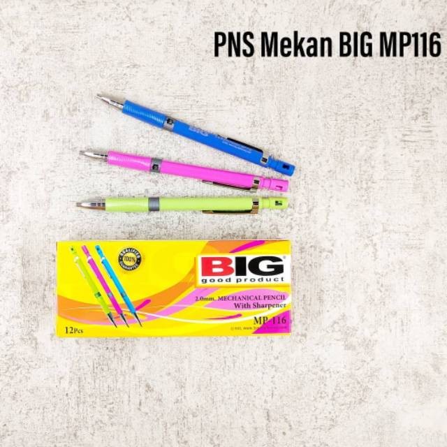 

(PRO_ATK) Pensi Mekanik 2.0Mm Big Mp-116