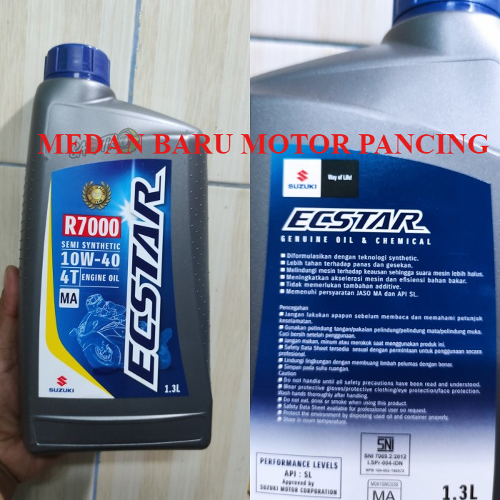 OLI SGO 1,3 liter Ecstar R7000 semi synthetic 10w 40